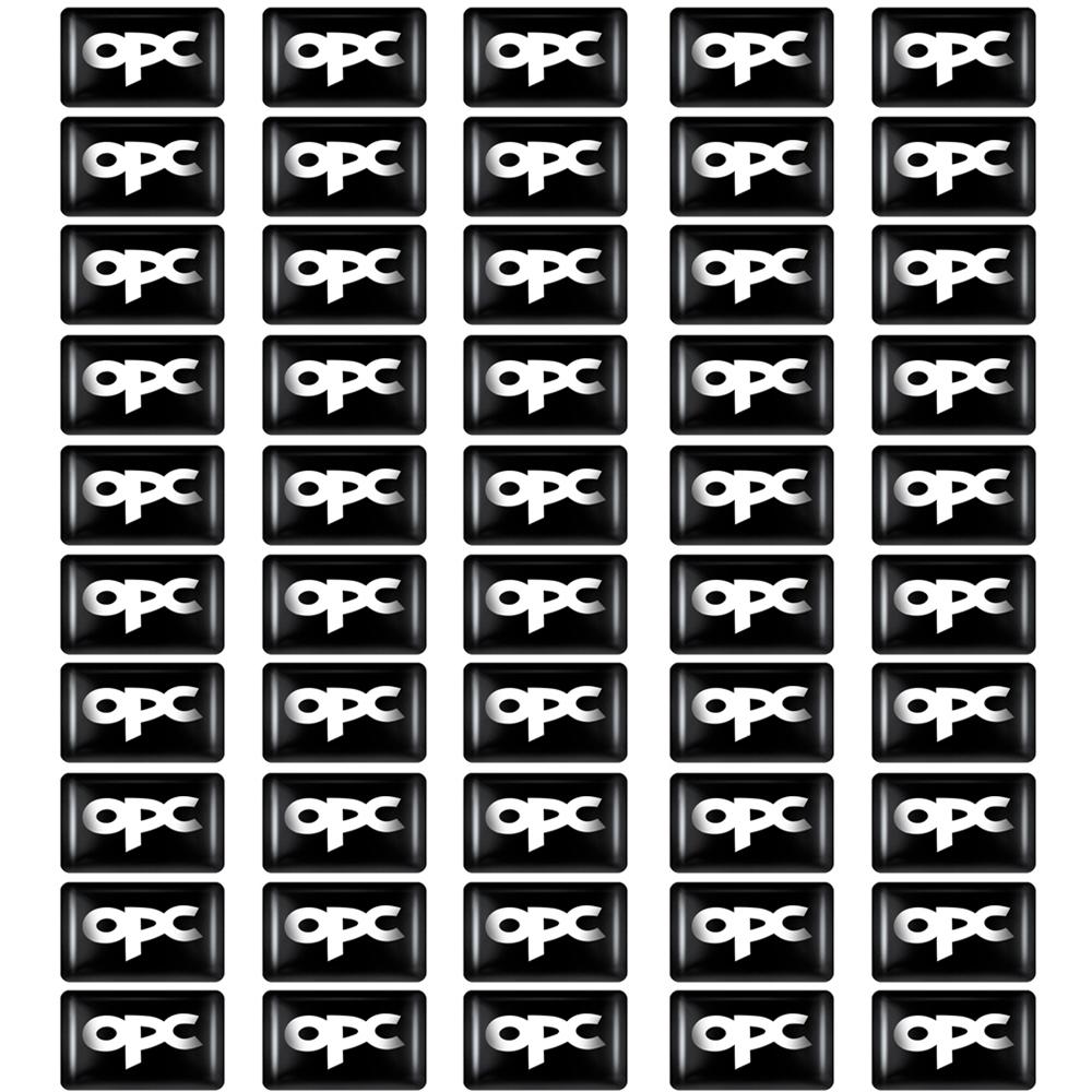 5/10/20/50Pcs Car Epoxy 3D Emblem Stickers Decal Decoration for Opel Astra H Insignia Antara Ampera Mokka Zafira Corsa Vauxhall KC5