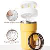 USB Rechargeable Magnetic Mixing Cup with Ice Tray Protein Shaking Cup  Office
