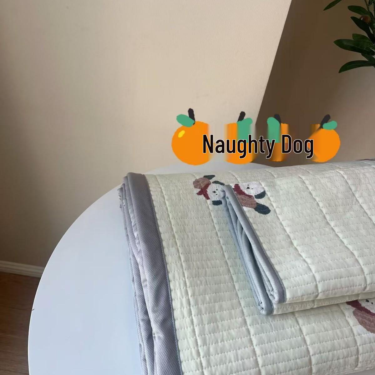 

Spring/Summer Cool Silk Ice Bed Cover Set: Soft, Foldable, Machine Washable, Seamless Bed Cover 200x230cm Pillowcase 48x74cm (2 pieces)
