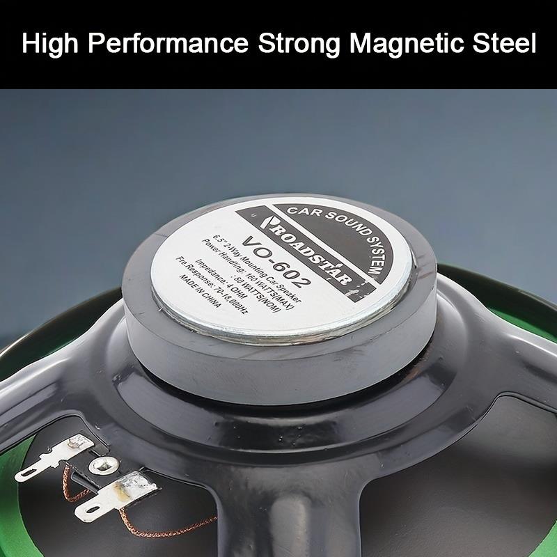 1PC 6.5 Inch Car Speakers Coaxial Subwoofer Universal Automotive Audio HiFi Music Full Range Frequency Car Stereo Speaker