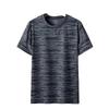 Men's Quick-Dry Breathable Ice Silk Short-Sleeve Fitness T-Shirt
