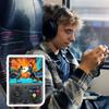 Mini 3.5 Inches Screen Full View Handheld Console Rechargeable Stable Game Console for Children Boy Girl
