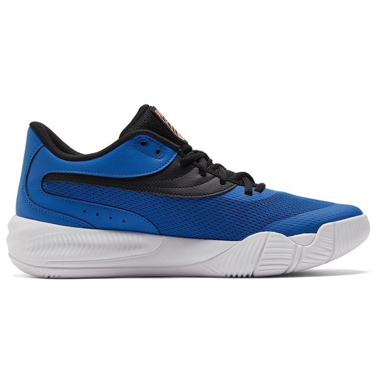 Puma Triple Basketball Knicks Unisex Sneakers Blau Starkblau Kapuzinerkresse 376640-12