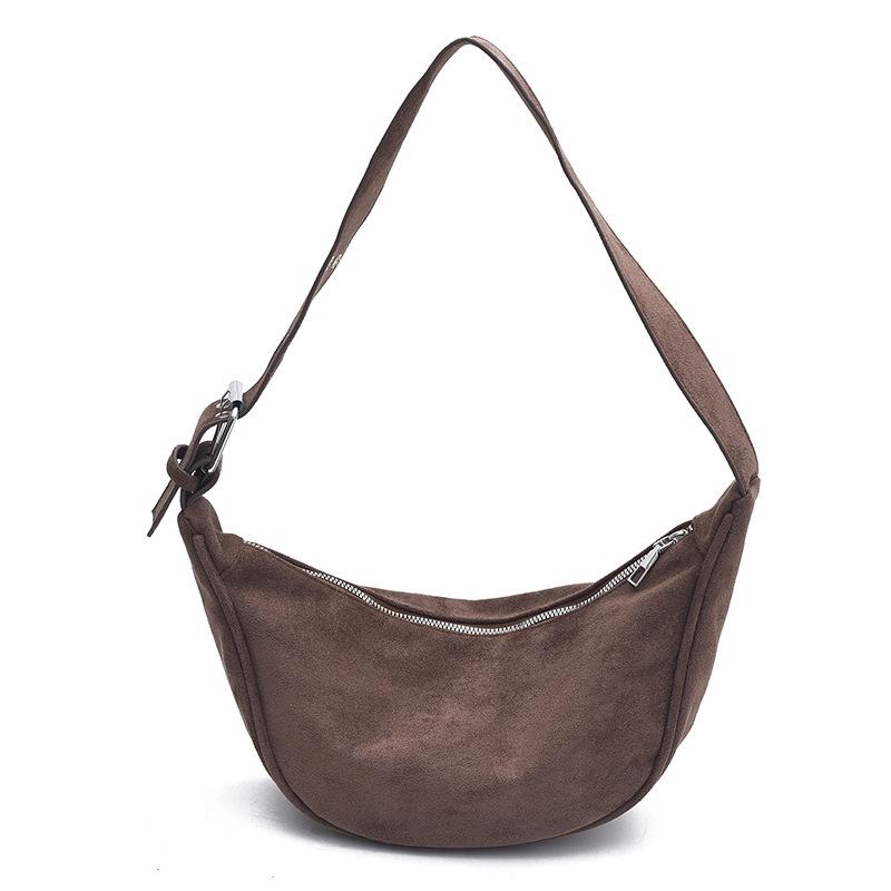 

Fashionable Lady Casual Outdoor Lady Crossbody Bag, Single-shoulder Bag for Dumplings, Nylon Single-shoulder Crossbody Bag кавовий