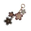 Flower Keychain Purse Embellishment Car Keychain Mobile Phone Strap Fashionable Key Holder for Youthful Women Bags