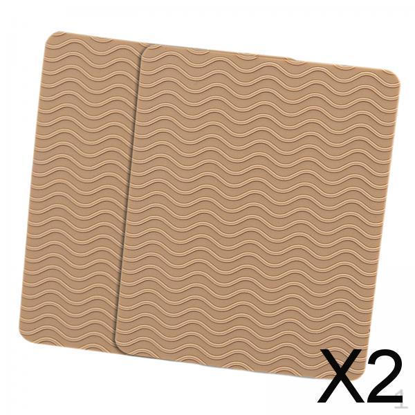 2x 2 Pieces Shoe Sole Protectors Nonslip Pads Self Sticky Anti Slip Stickers