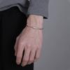 Men's snake bone chain bracelet simple jewelry versatile fashion birthday gift for boyfriend