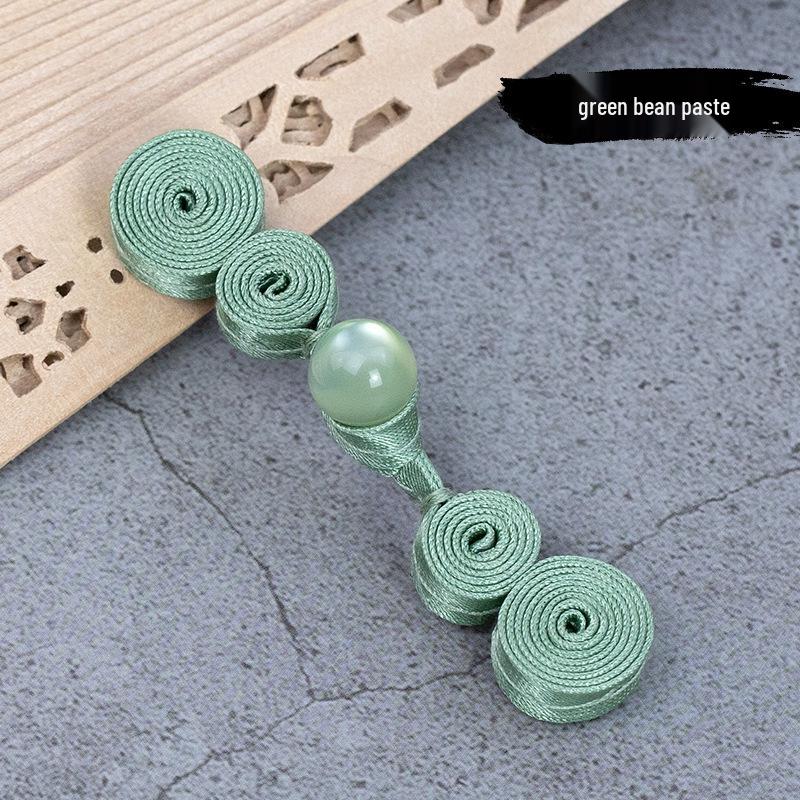 Hengmeihe Cheongsam Jadeitový Korálek Tykev Knoflík - Retro Ručně Tkaná Dekorace Tangu