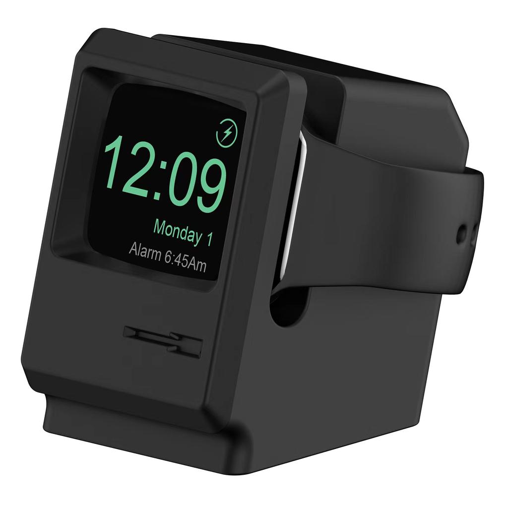 Silikon-Ladestation für Smartwatches, Ladestation, Ständer für Apple Watch Serie 3 4 5 6 7 8 38 mm 40 mm 42 mm 44 mm