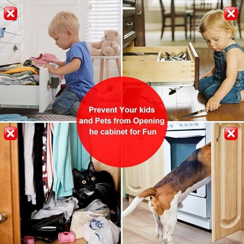 Set da 4 Chiusura Magnetica Ultra-Sottile per Ante di Mobili Acciaio Inossidabile Chiusura per Cassetti Chiusura per Armadio