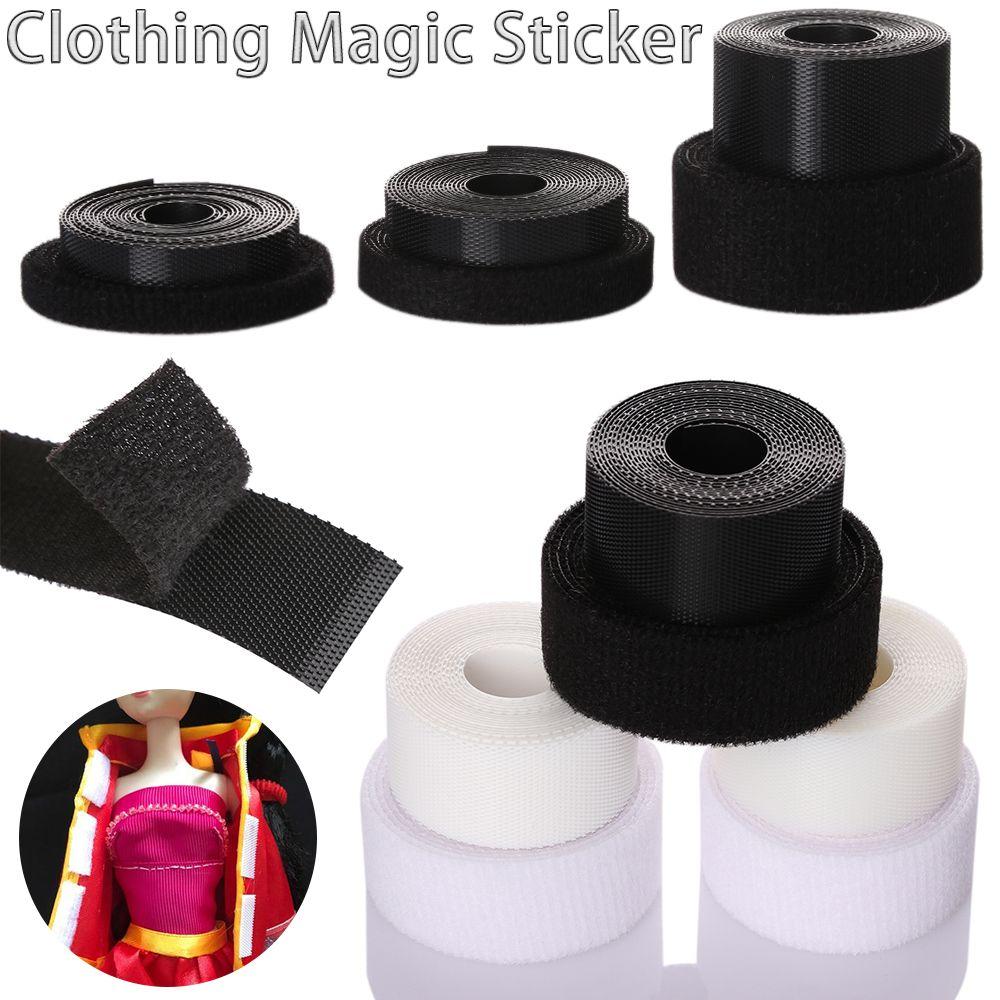 Newest DIY Clothing Accessories 6/8/20mm Width  Sewing Stickers Paste Strap Magic Tapes Sticker Clothes Fastener Tape