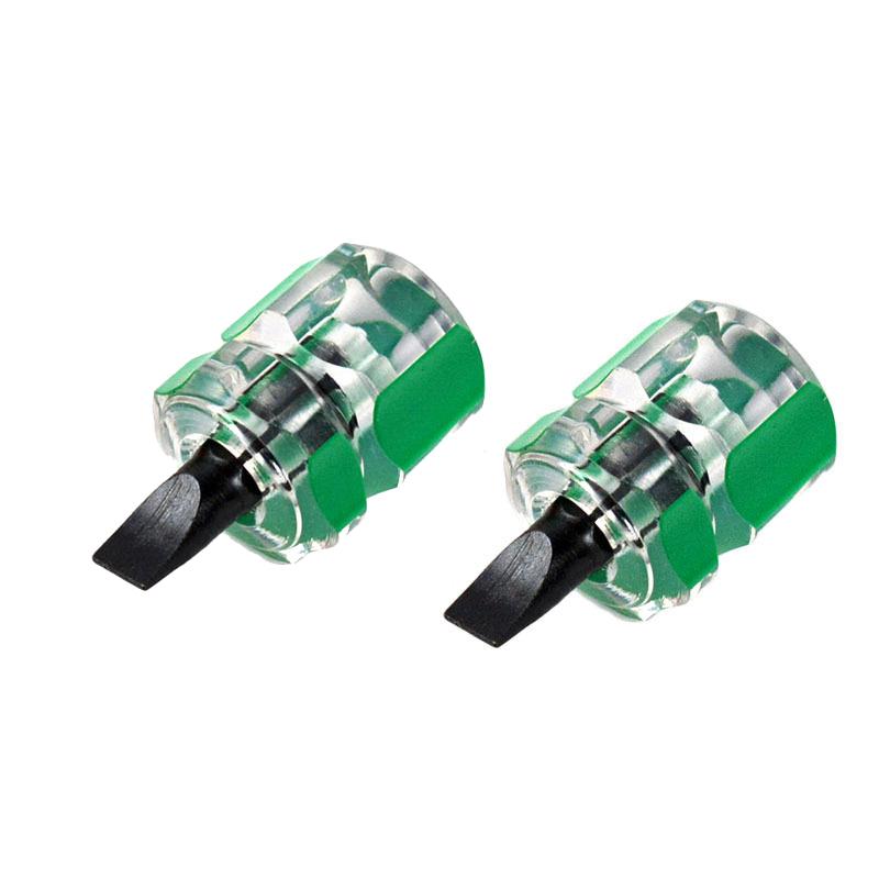 Screwdriver Kit Set Mini Small Portable Radish Head Screw Driver Transparent Handle Repair Hand Tools Precision Car Repair