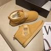 Northeast Snow Boots Men's and Women's 2025 New Winter Velvet Thickened Couple Warm Large Size Cotton Shoes Tooling Short Boots