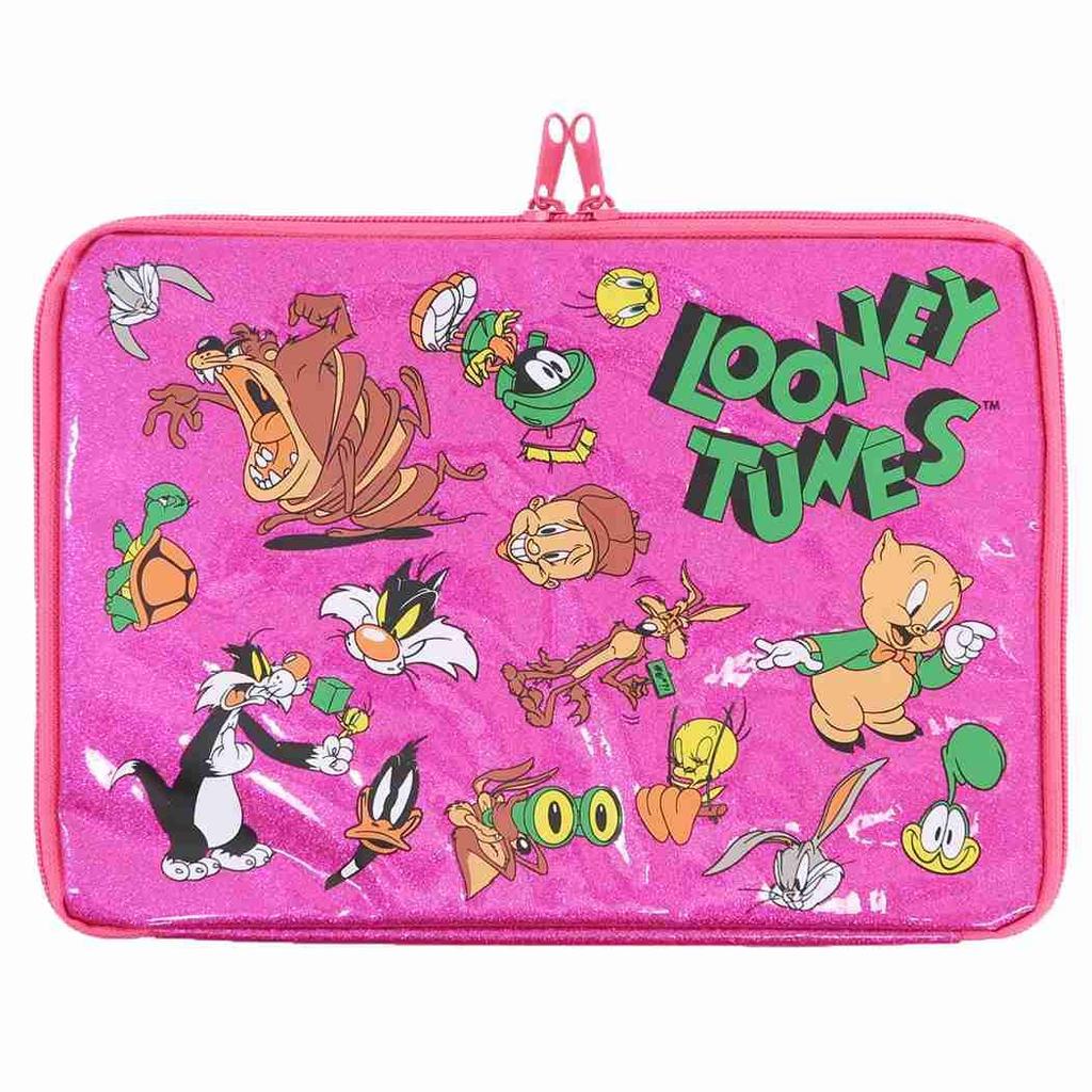 Small Planet Glitter Gadget CaseLooney TunesPK×GR WB1180N Pink