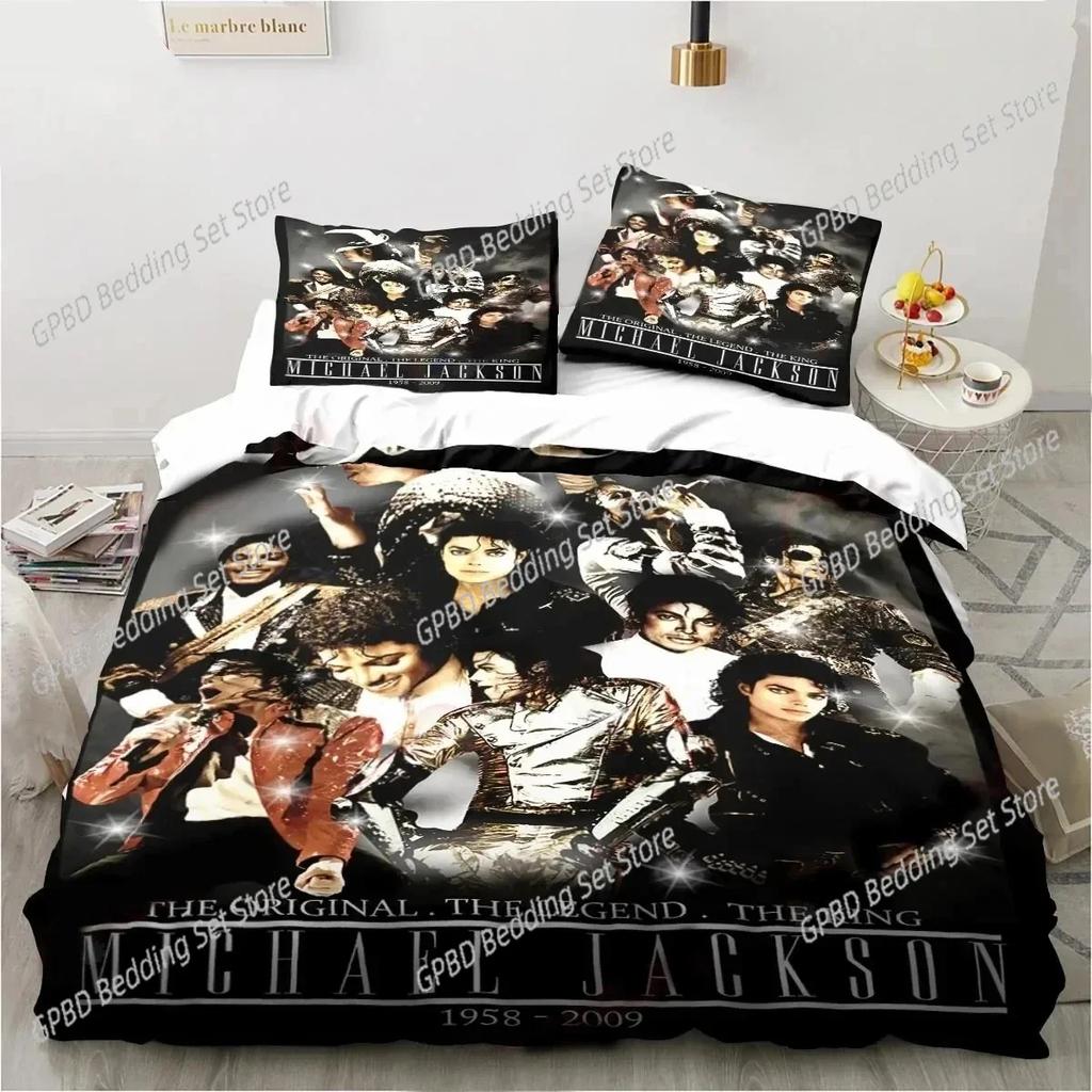 Comforter 3D Printing Michael Jackson Bedding Set Bedroom Soft Modern S Comefortable Kids And
