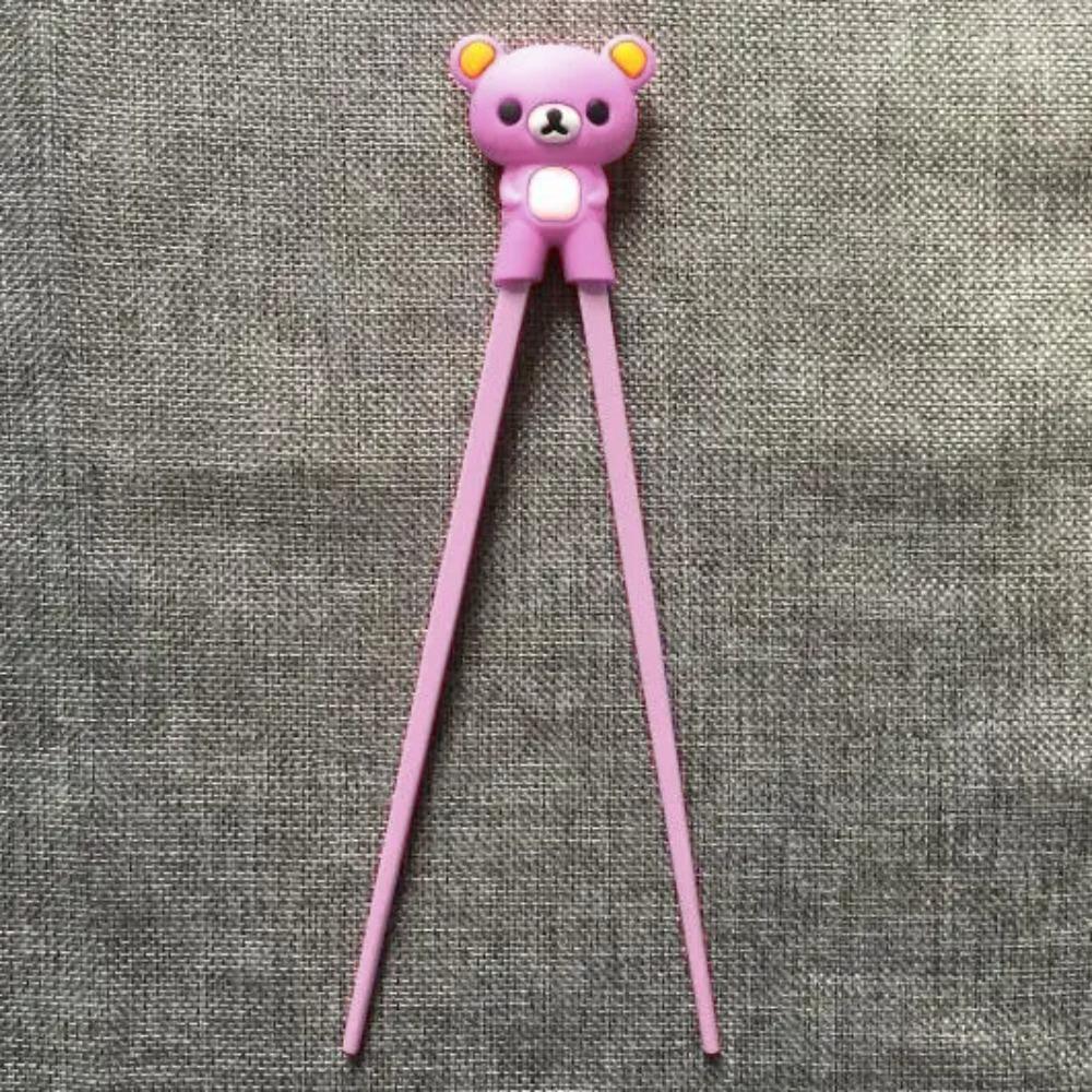 

Простые в использовании палочки для еды обучающие многоцветные инструменты для тренировки палочек для еды дети розовый