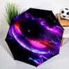 Ghost Haunting Glow Umbrella Folding Umbrella, Automatic Umbrella 8-Frame for Travel, Camping Use Gift for Halloween Christmas