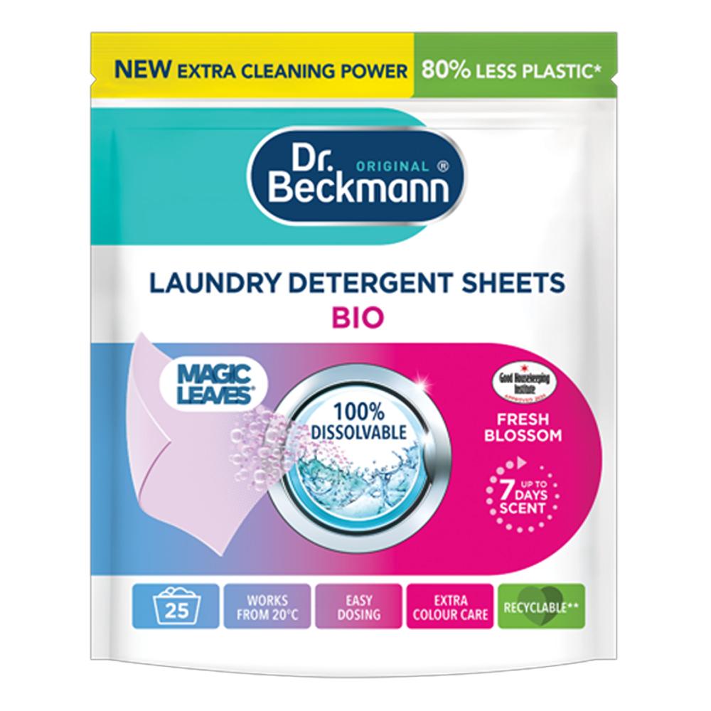 Dr Beckmann Laundry Detergent Sheets Bio Fresh Blossom 25pk
