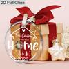 Housewarming Glass Christmas Ornament, New Home Ornament, Christmas Decor, Gifts for New Homeowners, New Home Gift, Festive Decoration Pendants