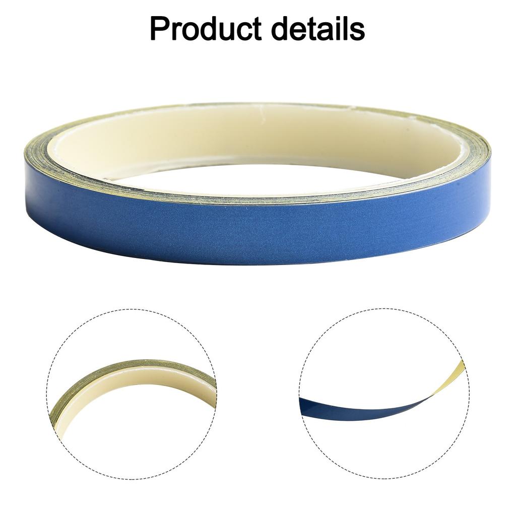 Reflective Car Motorcycle Bike Body Rim Stripe Tape Sticker Roll DIY Decal New