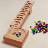 Marble Run with Wooden Blocks Educational Set for Preschoolers, Young Children,