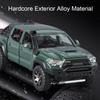 1:32 Alloy Tacoma Toys Diecast Models Cars with Light Music Pull Back Miniature Car Rubber Tires Vehicles for Kids Xmas Gifts