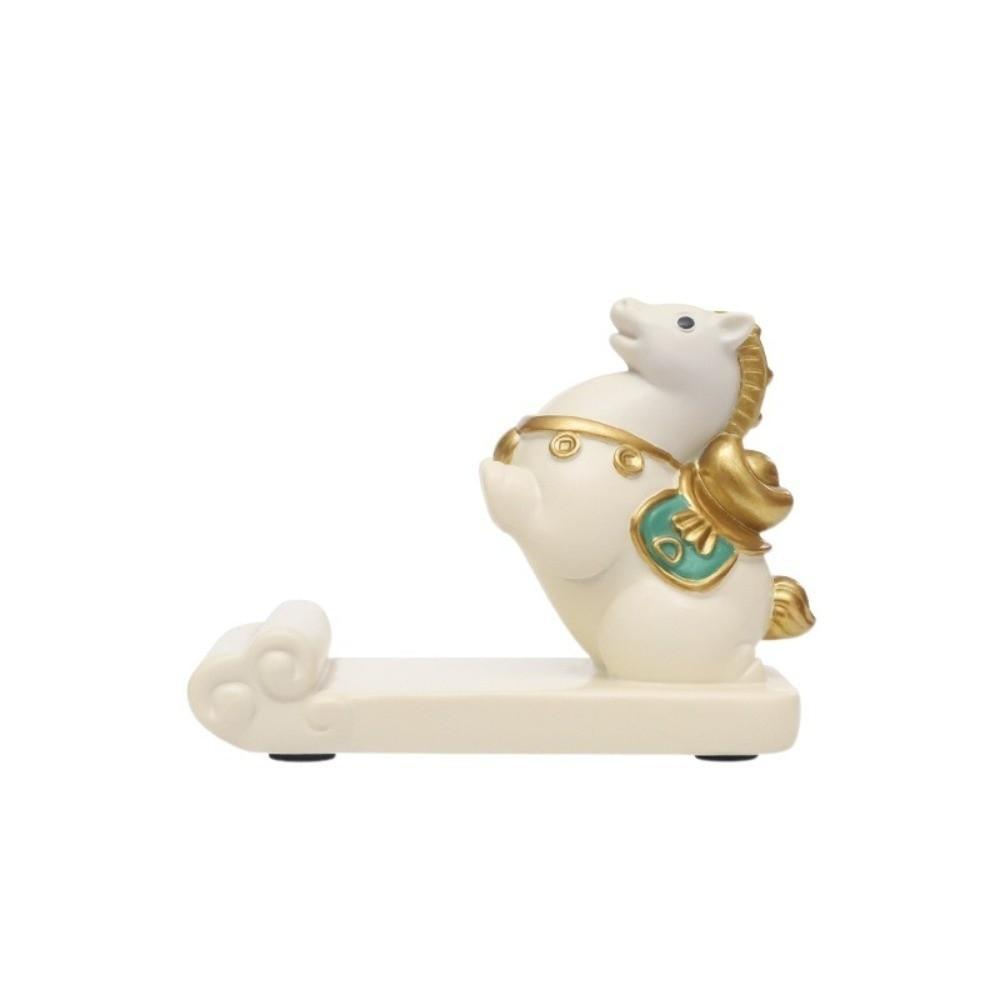Pony Shape Mobile Phone Stand Horse Mascot Cell Phone Bracket  Desktop Ornaments