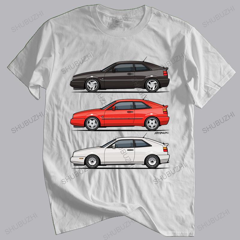 

new fashion t-shirt men crew neck tees Men s T Shirt O Neck Tops Corrado G60 Red Men s O Neck Tees shubuzhi cotton man t shirt S