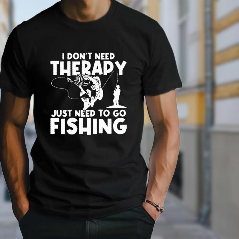 

Новая летняя мужская модная футболка с принтом «Рыболов», мужская футболка с принтом «Лучшее» 5XL чёрный