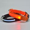 LED Dog Collar Safety Night Light Flashing Necklace Reflective Pet Collar with Bright LED for Walking