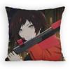 Rwby Ice Queendom Ruby Rose Pillow Case Anti-Dustmite Pillowcase Invisible Zipper Silky Sofa Cushion Cover For Bedroom