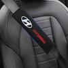 2Pcs Car Seat Shoulder Belt Cover Protector Pad Auto Accessories For Hyundai Tucson Solaris I30 Creta IX35 I40 IX20 Veloster