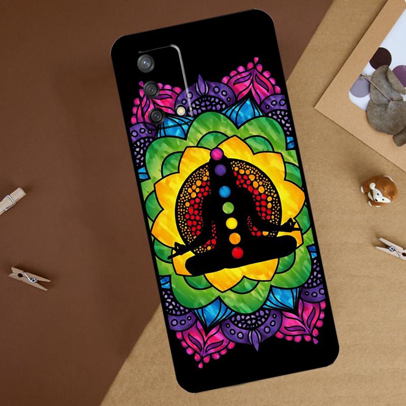 Mandala Chakra Insist Yoga Für Oppo A60 A40 A80 A74 A94 A54 A18 A38 A58 A78 A98 A16 A76 A96 A15 A57S A17 A77 Handyhülle