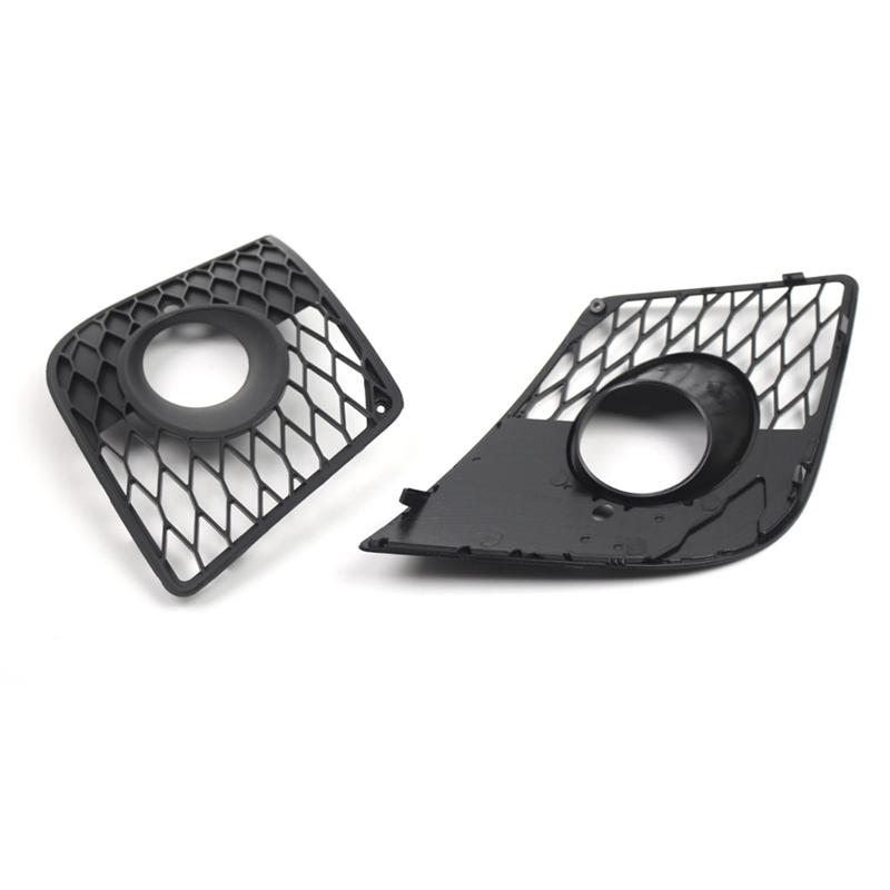 Well-Front Bumper Fog Light Cover Grille Lamp Hoods For Seat Leon Cupra 2005-2012