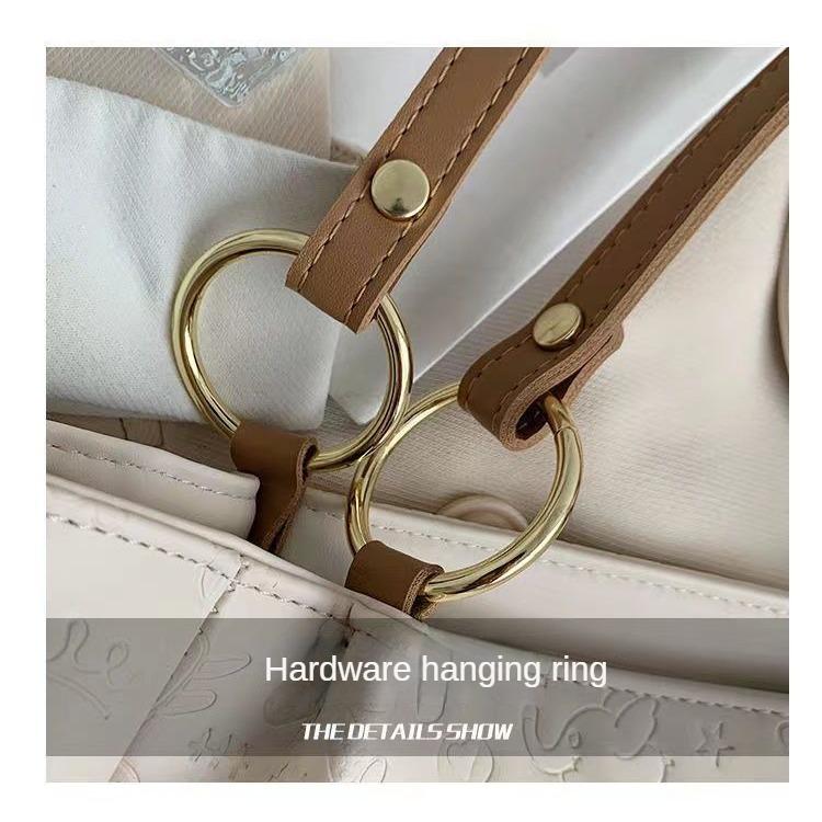 Women's Handbags with Large Capacity Package Single Shoulder Large Package Niche Design Class Commuter Bag Tote Bag