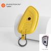 Sheepskin Car Key Case Bag For Bmw 1 5 6 7 Series G20 G30 G11 F15 F16 G01 G02 F48 X1 X4 X5 X6 X7 Keychain Accessories