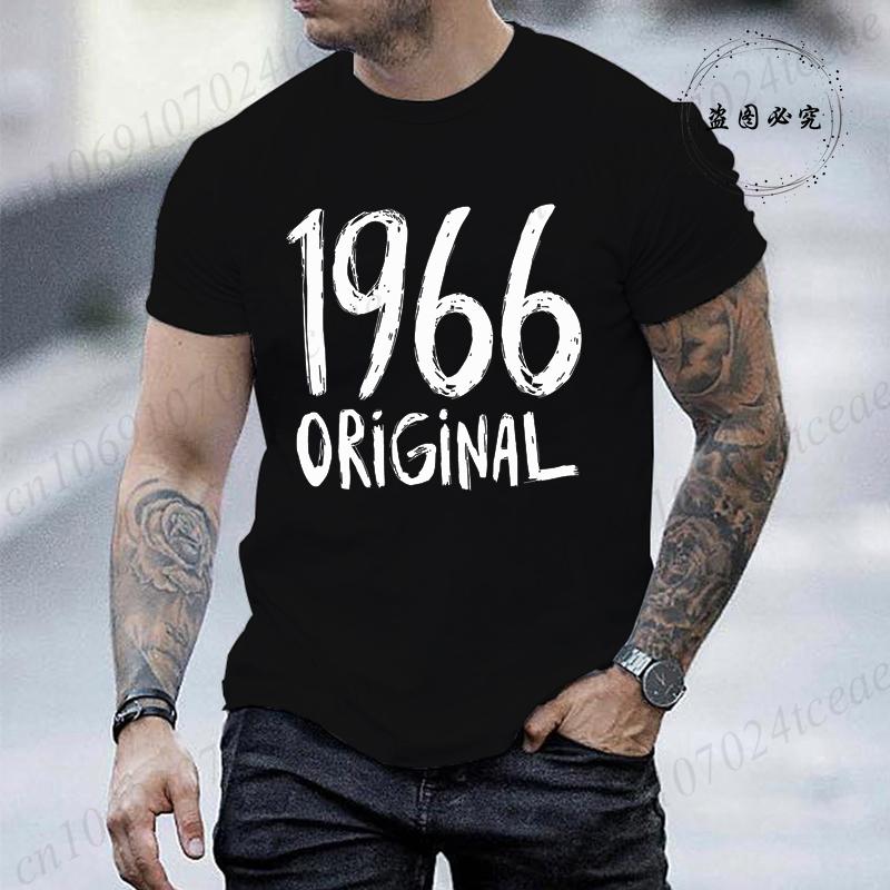 Unisexs 1966 Original Printed Tshirt Oversized Clothing Graphic Tees For Wounisex Summer Fashion Tshirts Tops Hip Hop Streetwear