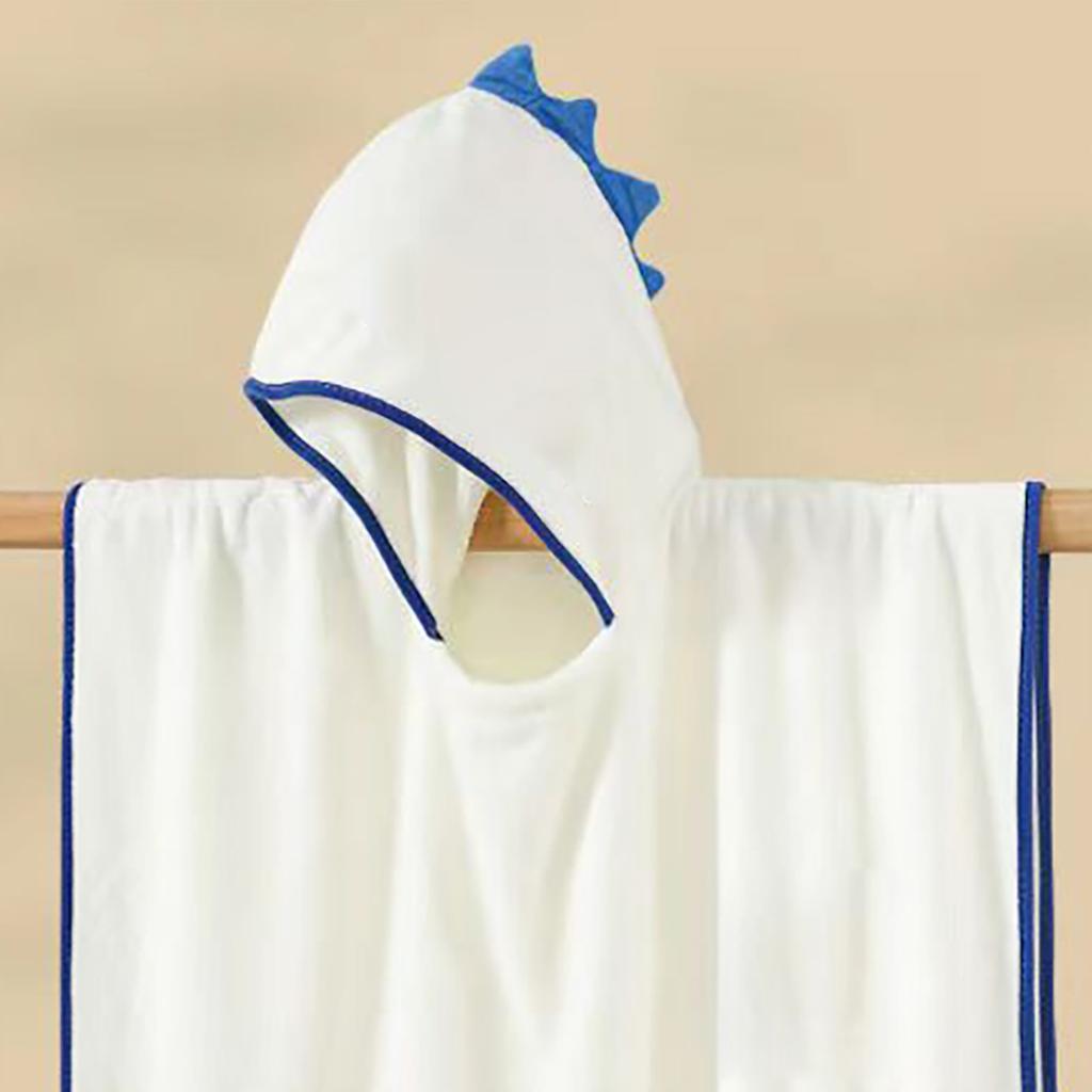 Children Hooded Towel Soft Skin Friendly Baby Bath Hooded Towel Multifunctional Bath Towel for Boys Girls