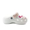 Crocs Classic Platform Clog EVA Mandarin Duck Rabbit Candy Party Fashionable and Comfortable Hole Shoes Unisex Pink White