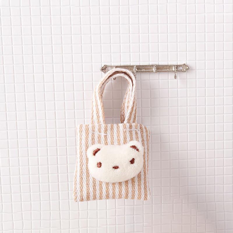 Кукольная мини-сумка из холста — фото 4