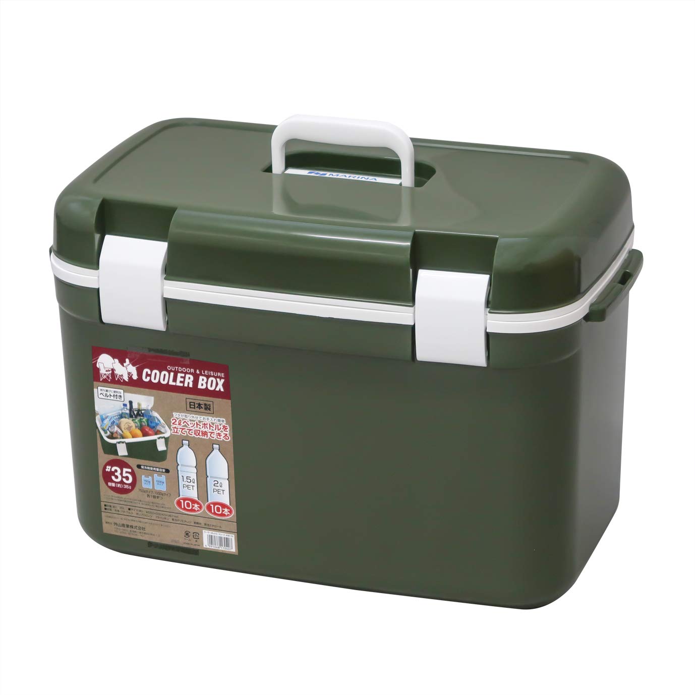 

Toyama Sanngyo Cooler BOX Marina Olive #35OV оливковый