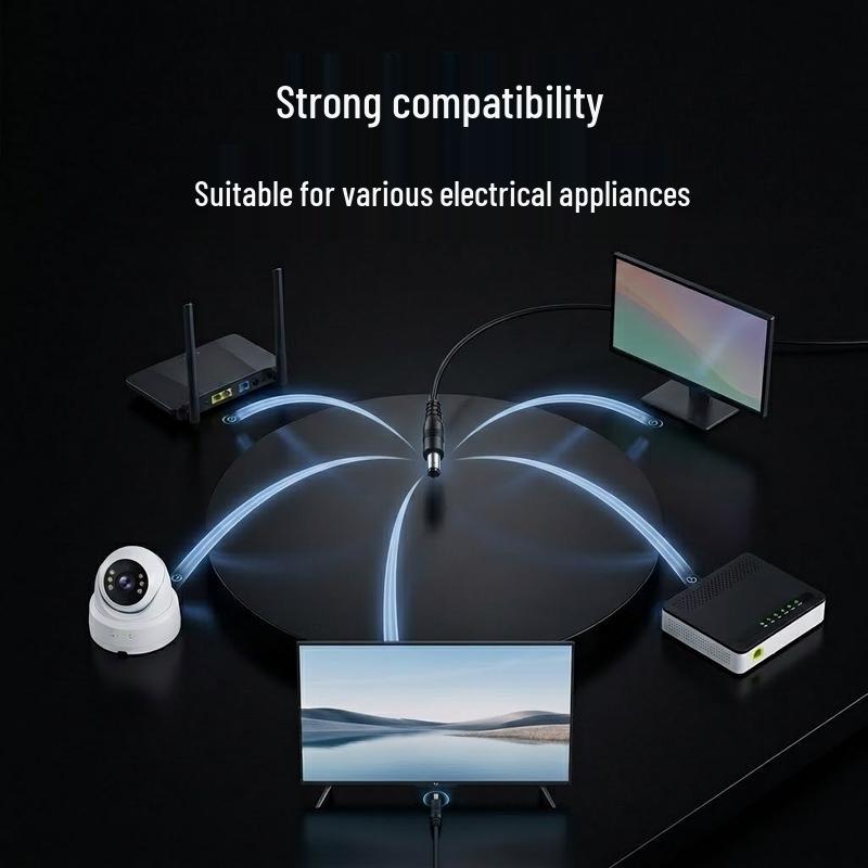 9V 1A DC Power Adapter with 5.5*2.5mm Connector