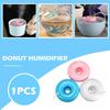 Mini Donut Negative Ion Humidifier USB Round Household Air Purifier for Home Office Desktop Donut Steam Diffuser Mini Sprayer