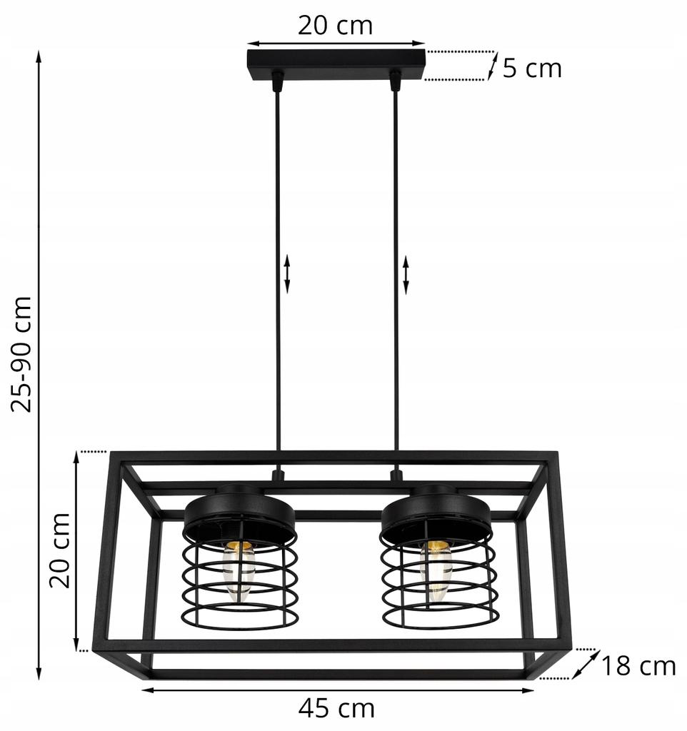 HANGING LAMP CAGE ELEGANT METAL LAMP SHADE