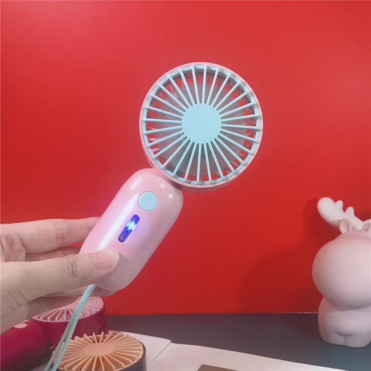 Mini Fan Cool Wind Summer Artifact 500mAh Portable Fan Outdoor Handheld Fan