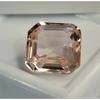 Asscher Cut Natural Peach Morganite 7-9 Ct Beautiful Certified Loose Gemstone