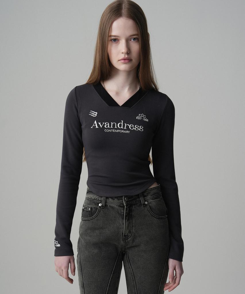 AVANDRESS Soccer Crop T-Shirt - 4Col