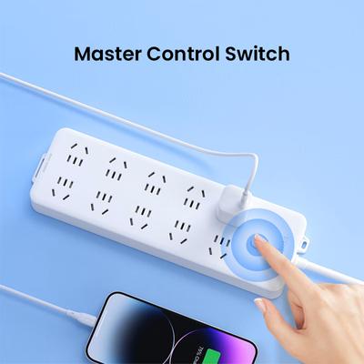 Power Strip 10 Five-Hole Sockets 1.8m 2m 3m Long