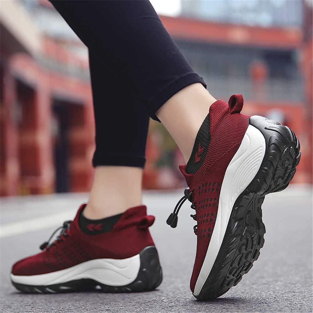 Fashion Rubber Sole Mixed Colors Women High Shoes Boots Size 43 Vip Luxury Shoes Sneakers Sport High End Foot-wear Sapatos
