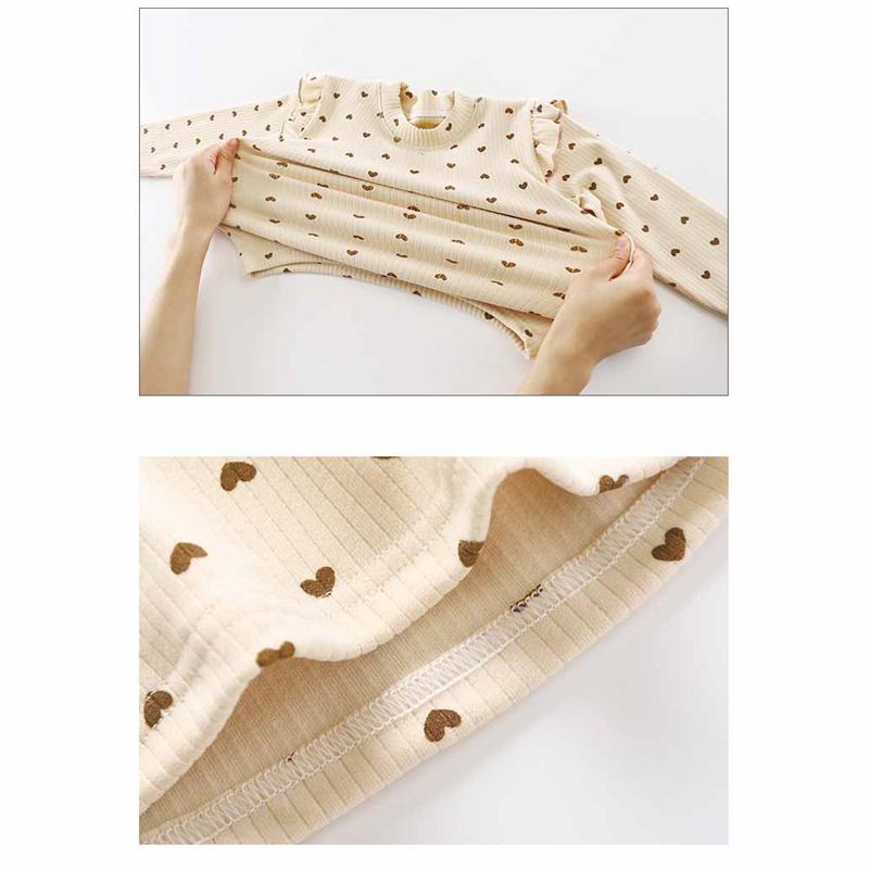 2-10Y Girls Flutter Sleeve T-Shirt Spring Autumn Blouse Floral Print Top Casual Tee for Toddler Kids